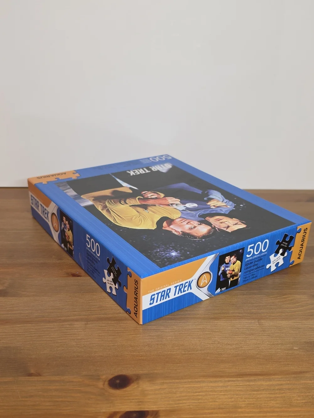 Star Trek 500-Piece Puzzle featuring Spock & Kirk